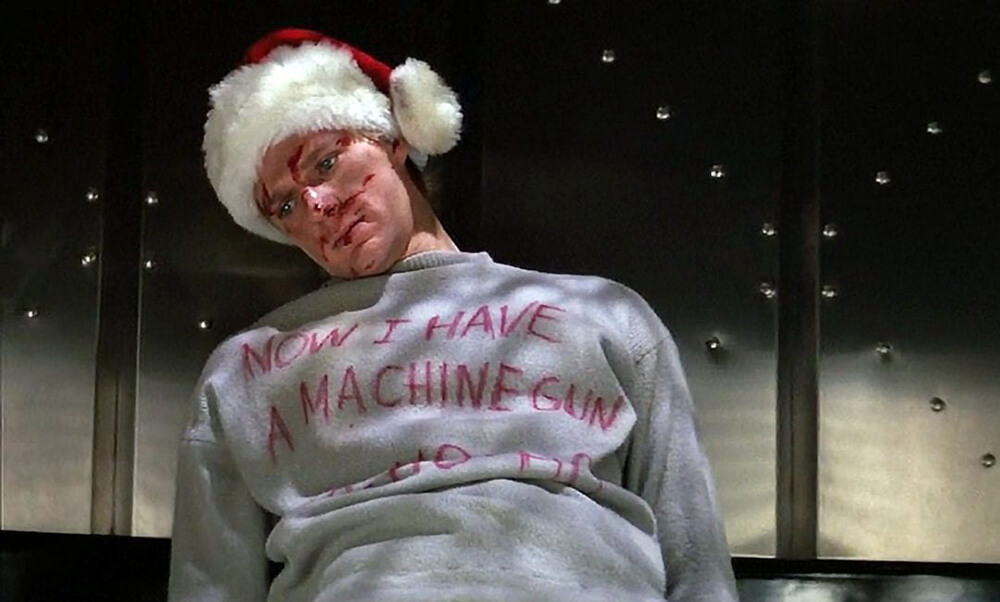 ho ho ho now i have a machine gun die hard quote