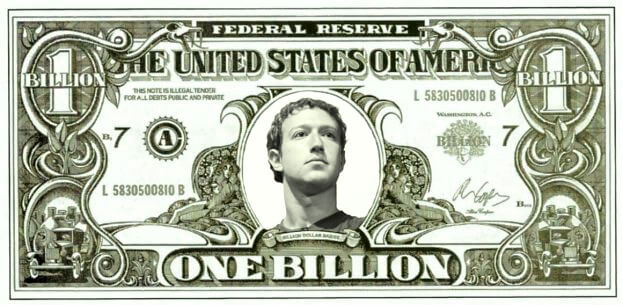 facebook algorithms mark zuckerberg billion dollar bill