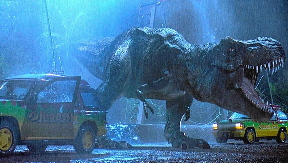 t-rex jurassic park steven spielberg movie monsters monster movie