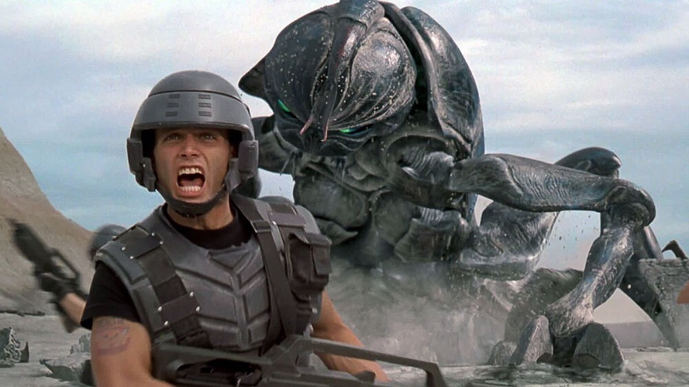 tanker starship troopers johnny rico paul verhoeven special effects cgi monster movie