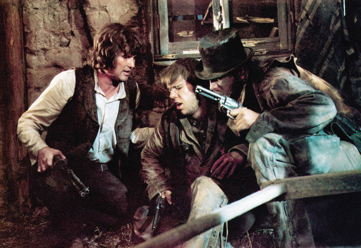 Kris Kristofferson, Charles Martin Smith and Bob Dylan. Pat Garrett & Billy the Kid (1973; Sam Peckinpah).