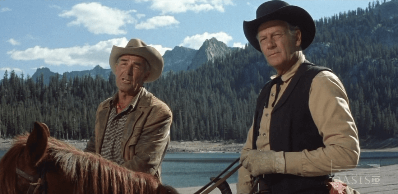 Randolph Scott & Joel McCrea. Ride the High Country (1962; Sam Peckinpah).