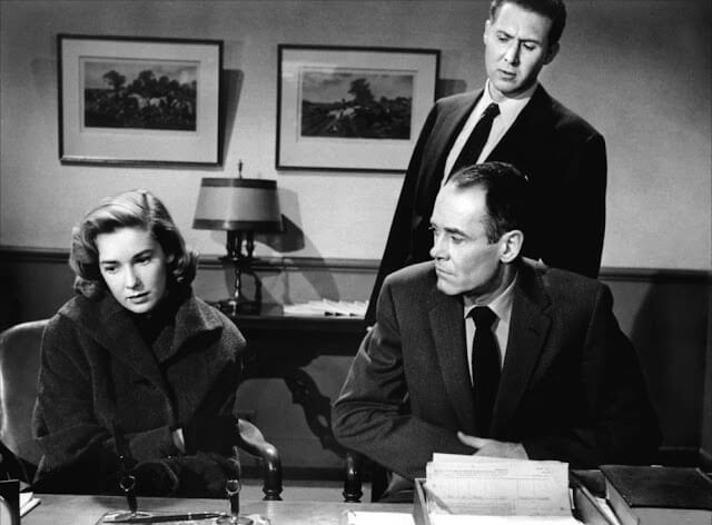 Vera Miles, Henry Fonda and Anthony Quayle - The Wrong Man (1956)