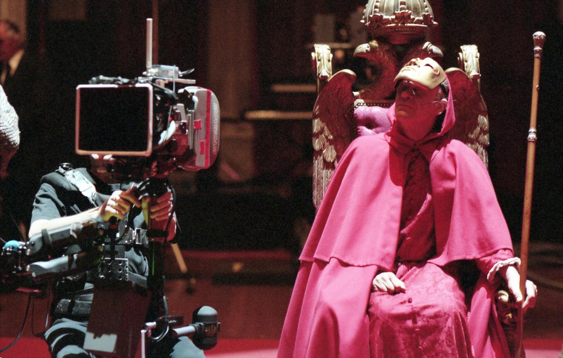 eyes wide shut on set