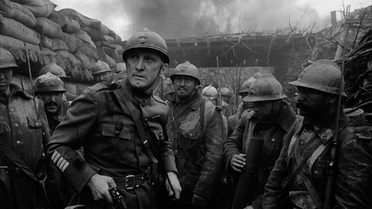 paths of glory kirk douglas trenches