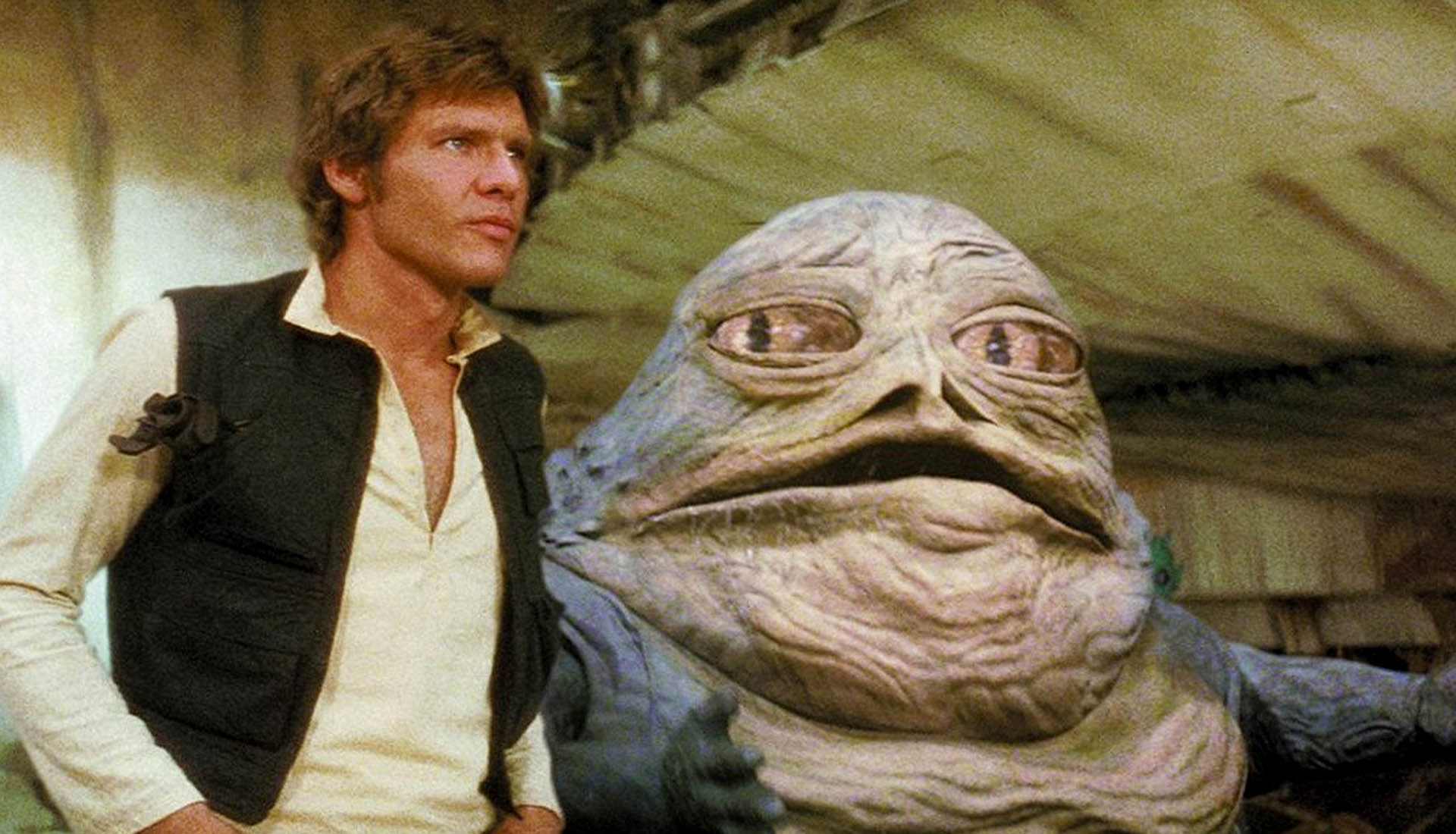 han solo jabba the hutt the empire strikes back