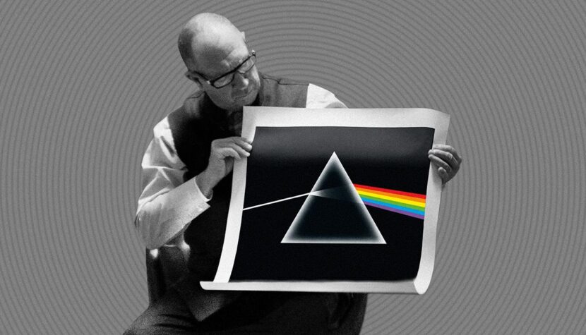 SQUARING THE CIRCLE: THE STORY OF HIPGNOSIS. Prism, cow, and burning man