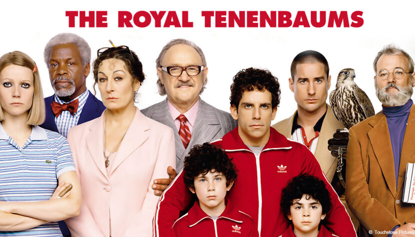 THE ROYAL TENENBAUMS. Wes Anderson’s dysfunctional family
