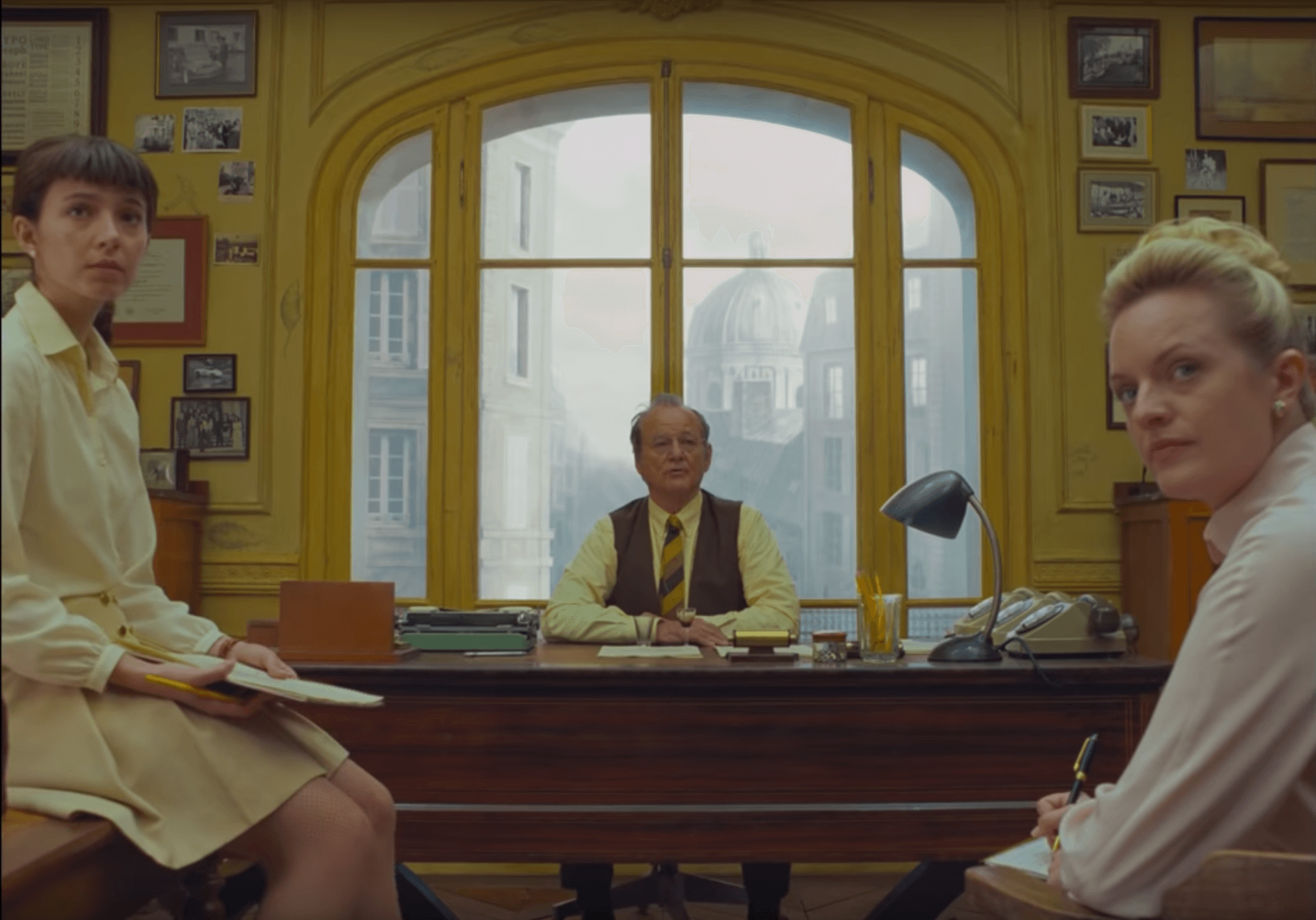 the french dispatch bill murray elisabeth moss