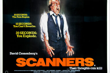 SCANNERS. Yeah, a horror movie with THAT scene