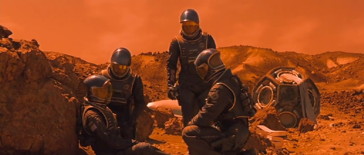 Red Planet Val Kilmer Carrie-Anne Moss Tom Sizemore