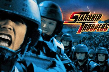 STARSHIP TROOPERS. Visually spectacular science fiction satire