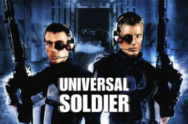 UNIVERSAL SOLDIER. Strong, sci-fi action cinema
