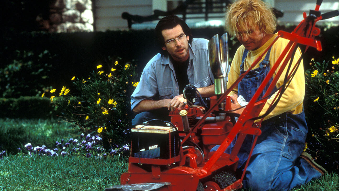 The Lawnmower Man Jeff Fahey Pierce Brosnan