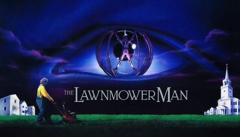 THE LAWNMOWER MAN. The very first cyberpunk sci-fi