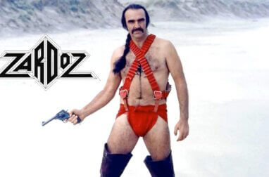 ZARDOZ. Cult sci-fi post-apocalyptic curio