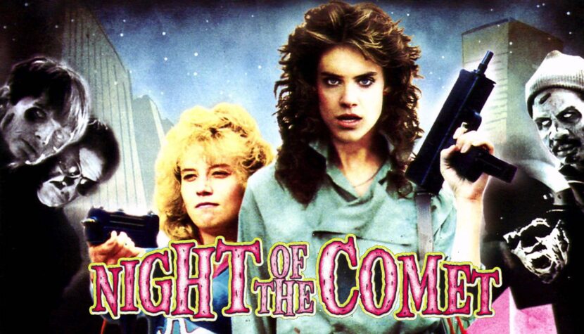 NIGHT OF THE COMET. Cult science fiction comedy-horror of the 80's