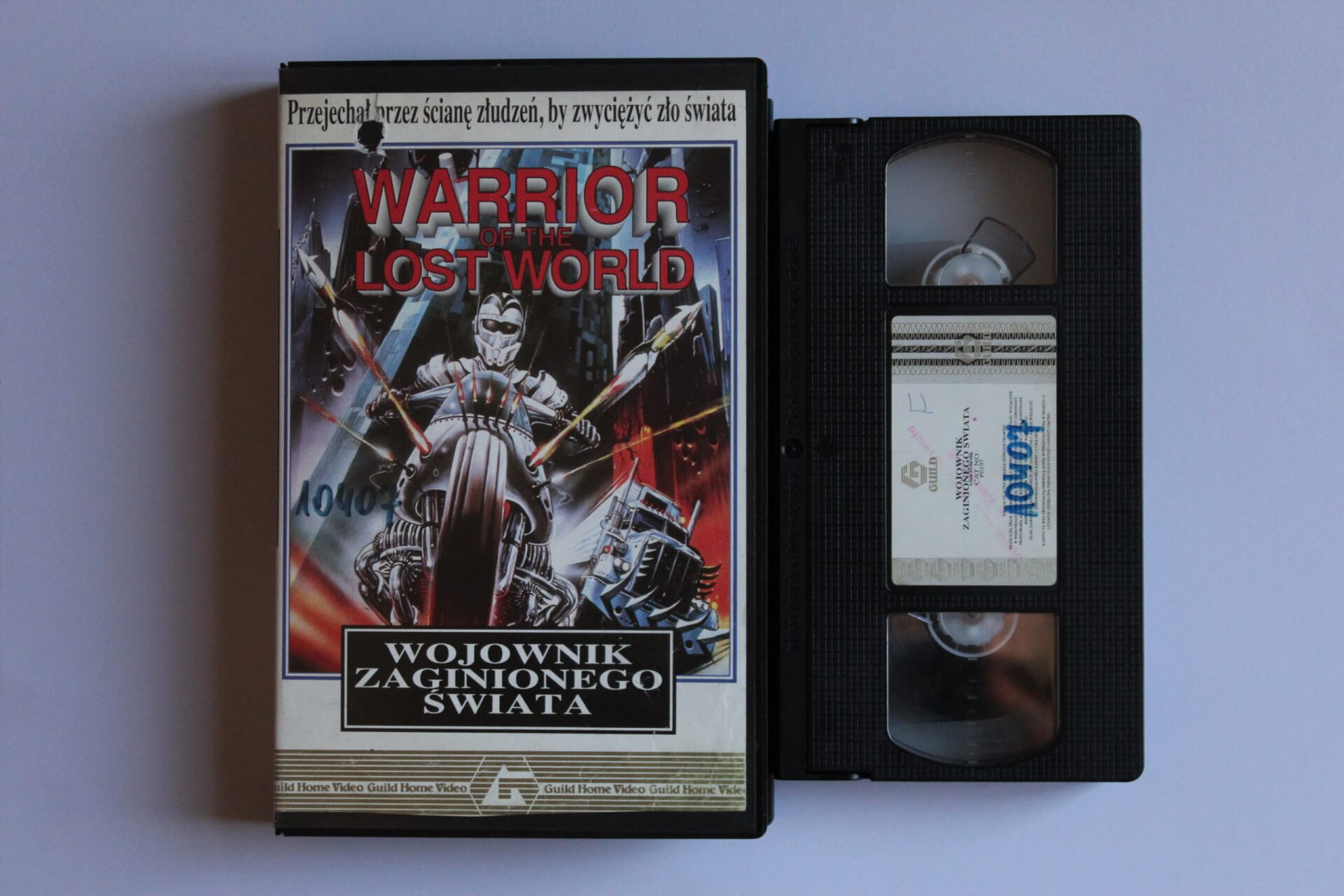 Warrior of the Lost World vhs