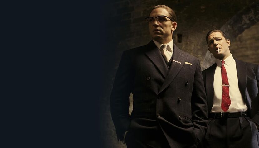 LEGEND. A thriller in which Tom Hardy played a dual role