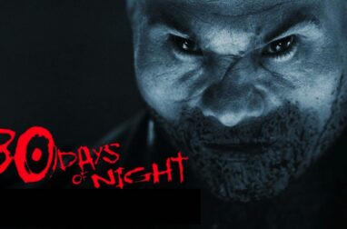 30 DAYS OF NIGHT. Vampires bite, people shoot, blood flows..