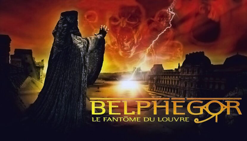 BELPHEGOR, PHANTOM OF THE LOUVRE. First horror shot in actual Louvre