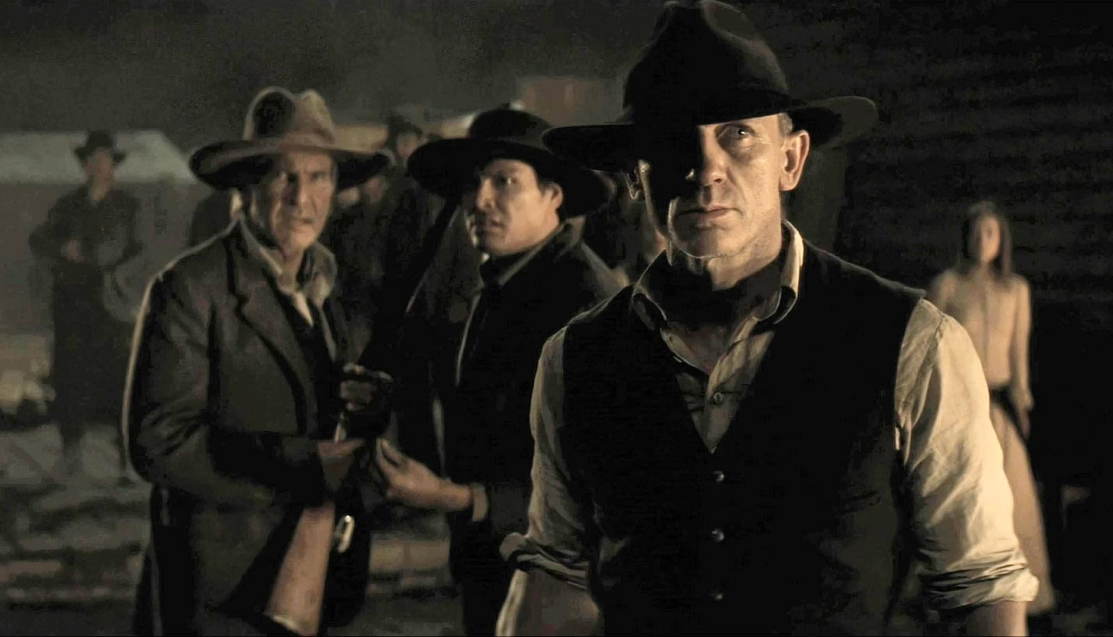 Cowboys & Aliens Daniel Craig Harrison Ford Olivia Wilde