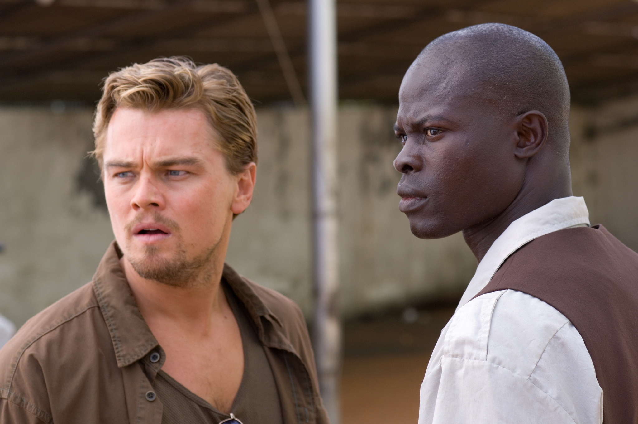 Blood Diamond Leonardo DiCaprio Djimon Hounsou