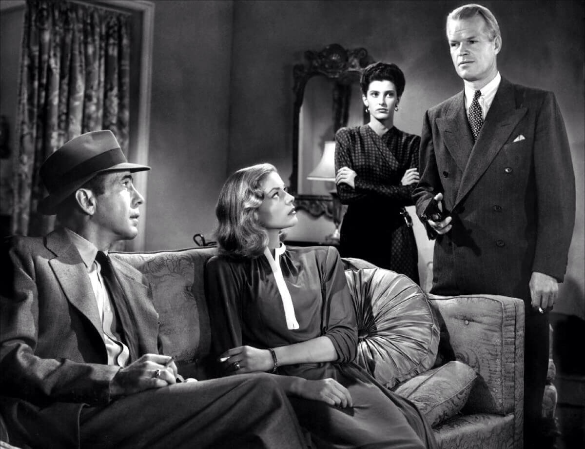 The Big Sleep Humphrey Bogart Sonia Darrin Louis Jean Heydt Lauren Bacall