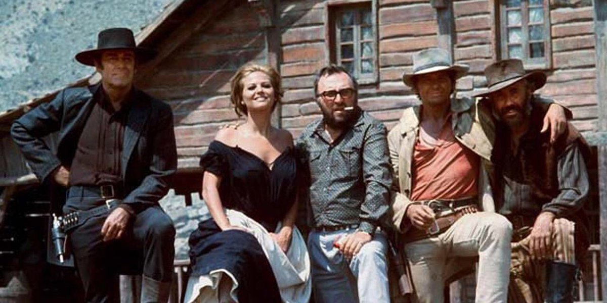 On the set of Once Upon A Time In The West C'era una volta il West