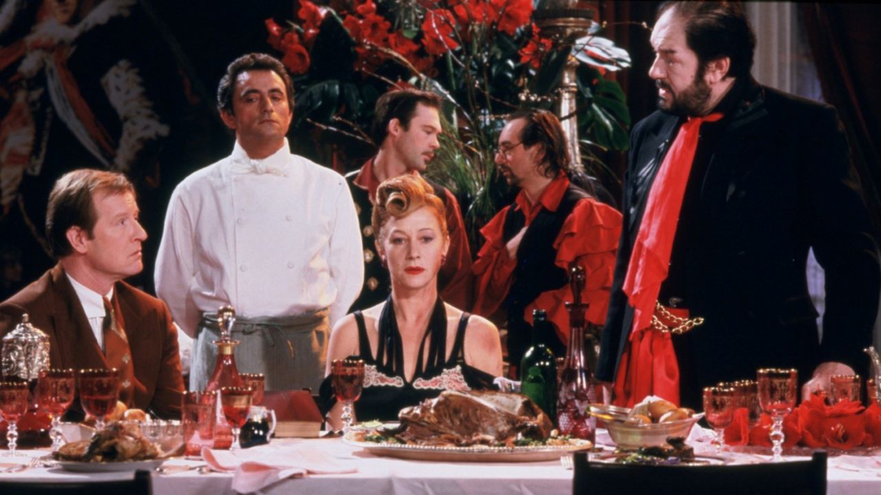 The Cook, the Thief, His Wife & Her Lover Michael Gambon Helen Mirren Richard Bohringer Alan Howard