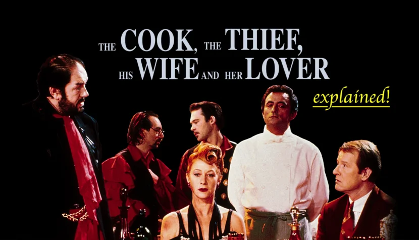 THE COOK, THE THIEF, HIS WIFE & HER LOVER Explained