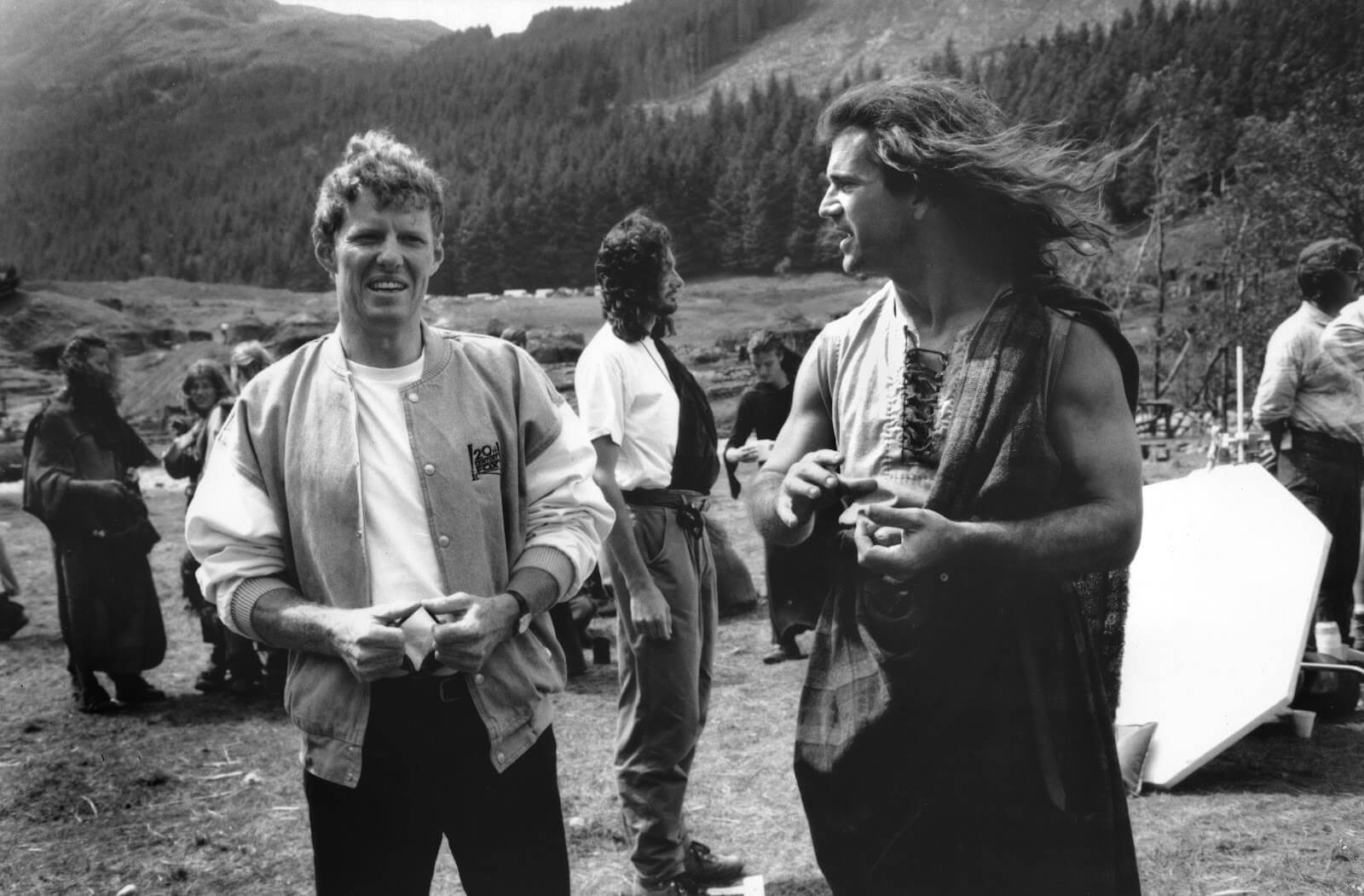 On the set of Braveheart