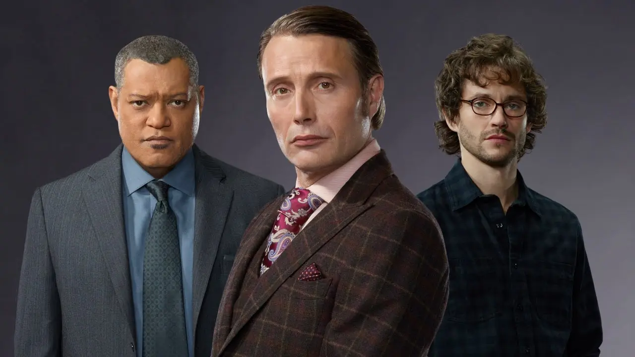 Hannibal Mads Mikkelsen Hugh Dancy Laurence Fishburne