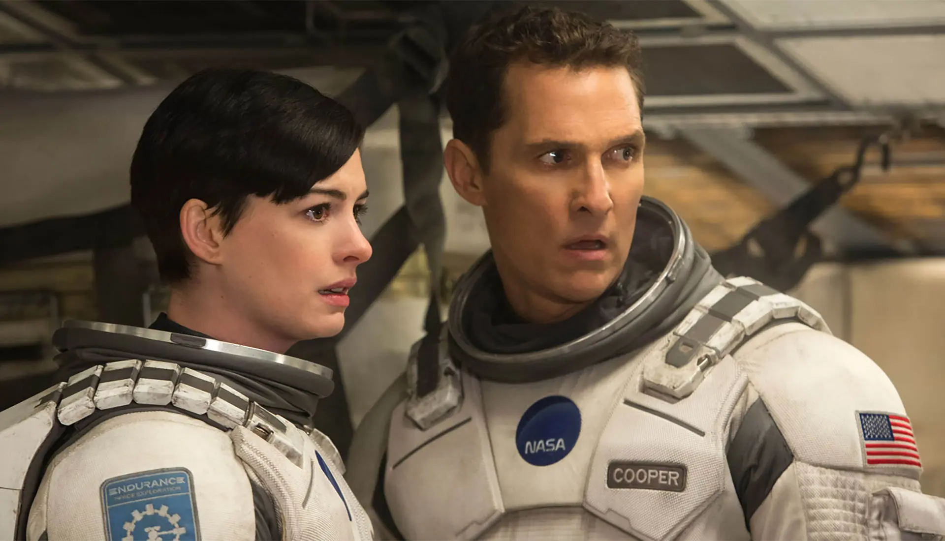 Interstellar Matthew McConaughey Anne Hathaway 