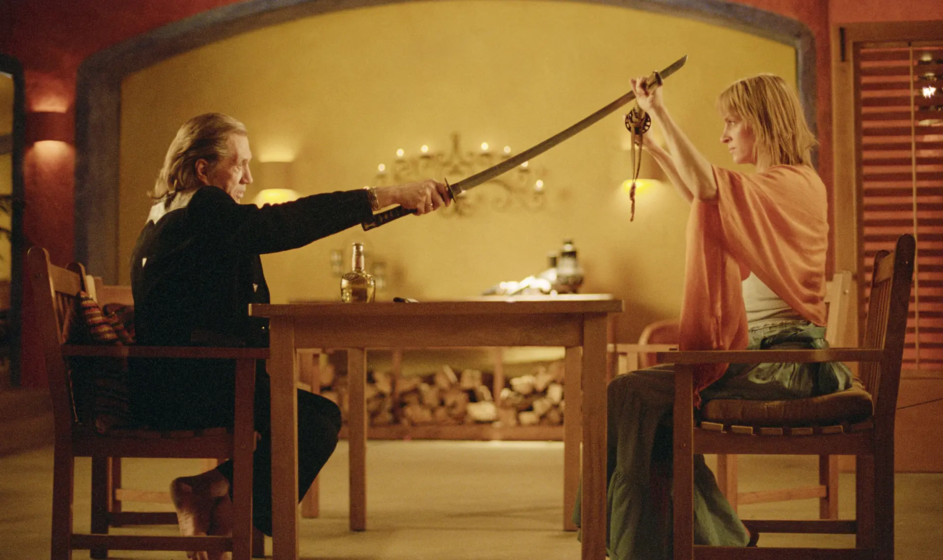 Kill Bill David Carradine Uma Thurman