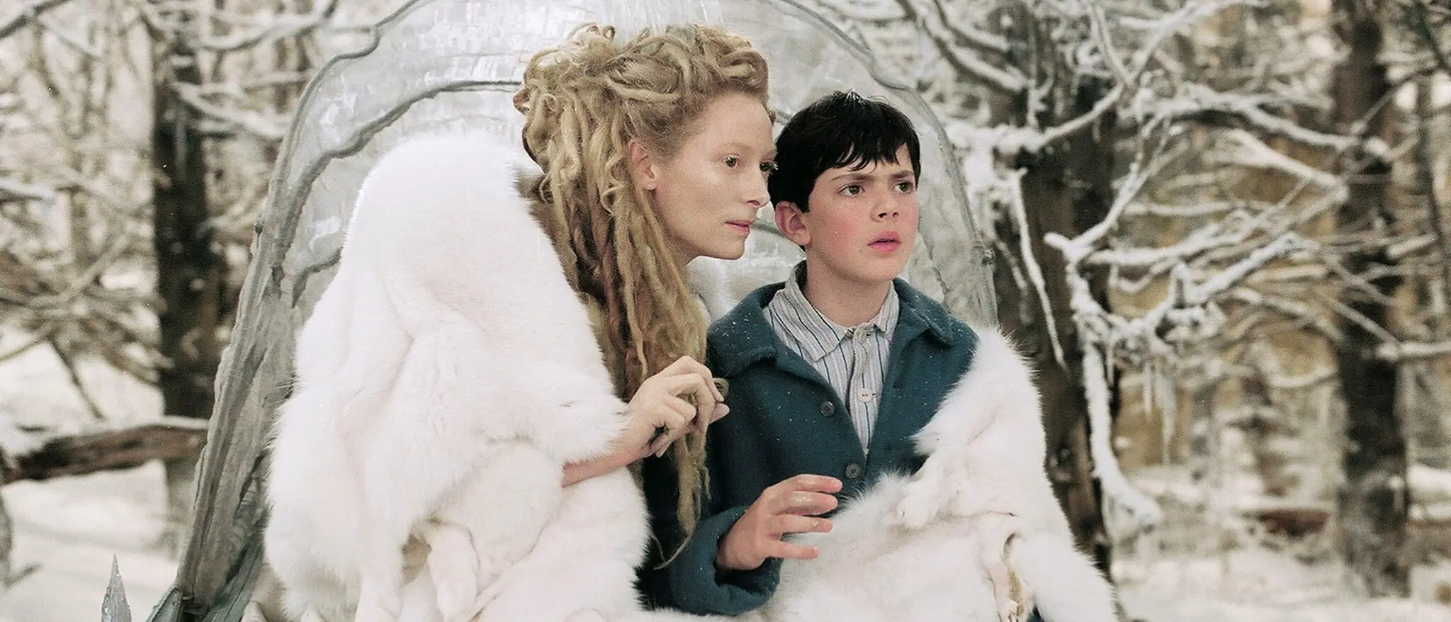 The Chronicles of Narnia: The Lion, the Witch and the Wardrobe Tilda Swinton Skandar Keynes