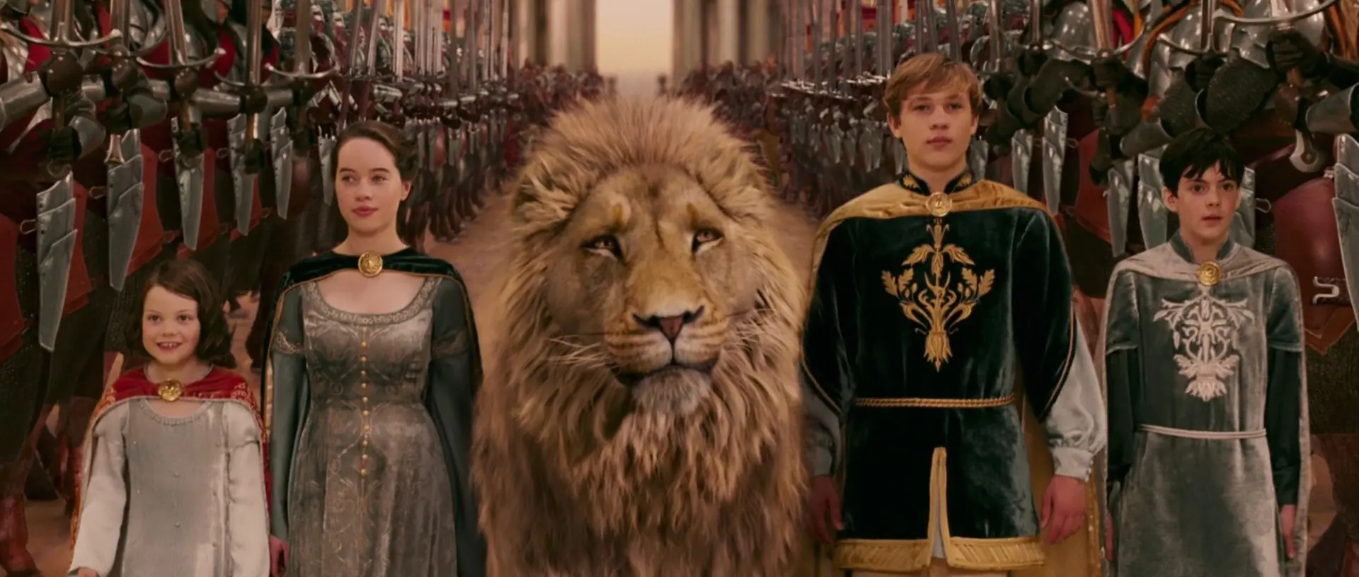 The Chronicles of Narnia: The Lion, the Witch and the Wardrobe Anna Popplewell Georgie Henley William Moseley Skandar Keynes