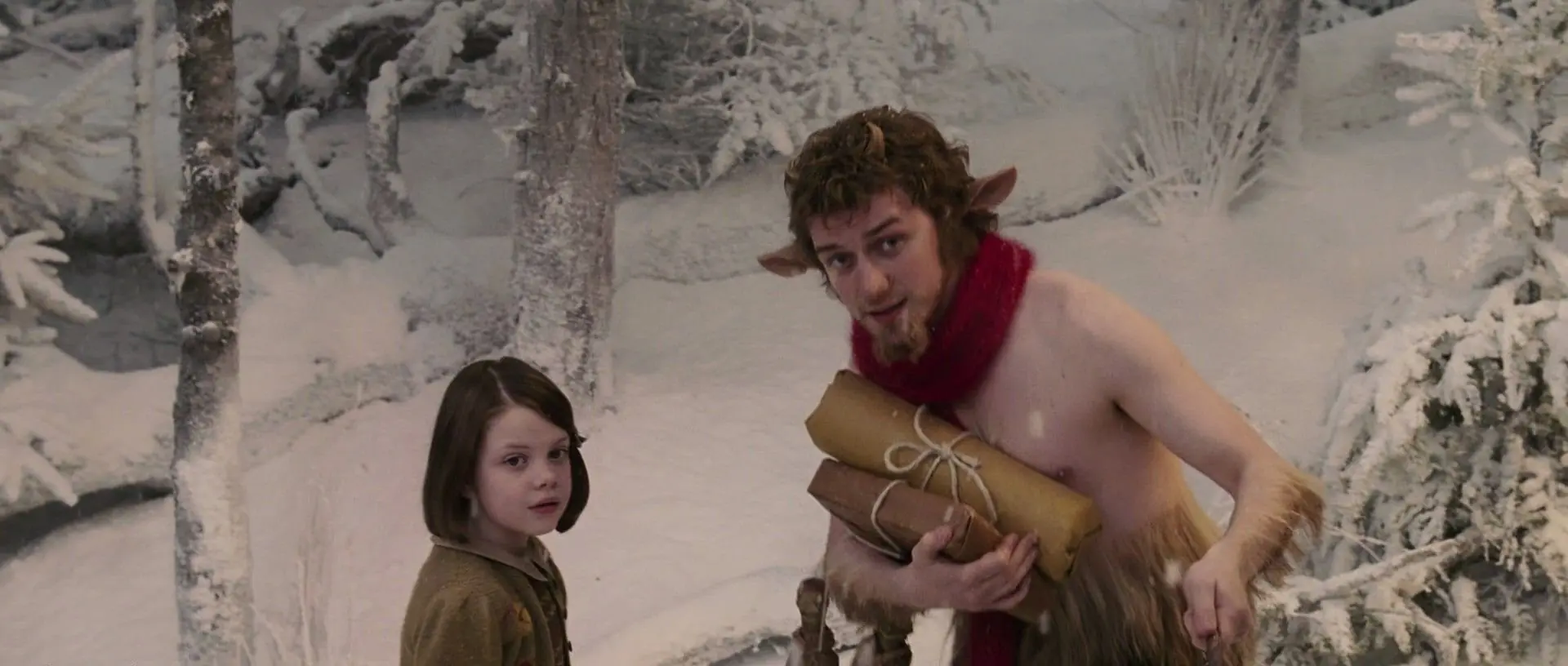 The Chronicles of Narnia: The Lion, the Witch and the Wardrobe Georgie Henley James McAvoy 