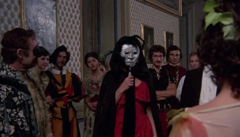 DEATH SMILES ON A MURDERER. A mix of Gothic horror and giallo