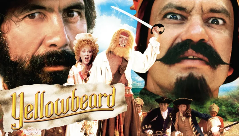 YELLOWBEARD. The Monty Python members in a parody of pirate films