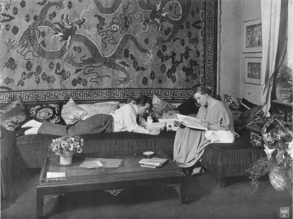 Fritz Lang and Thea von Harbou during the times of Die Nibelungen