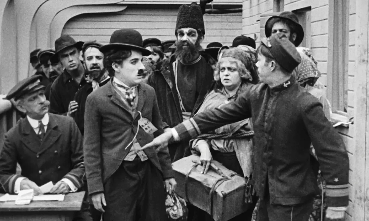 Charlie Chaplin in The Immigrant