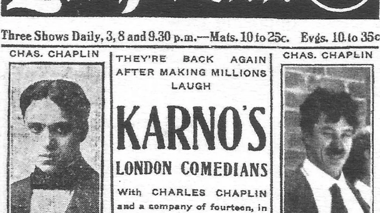 Charlie Chaplin, Karno's