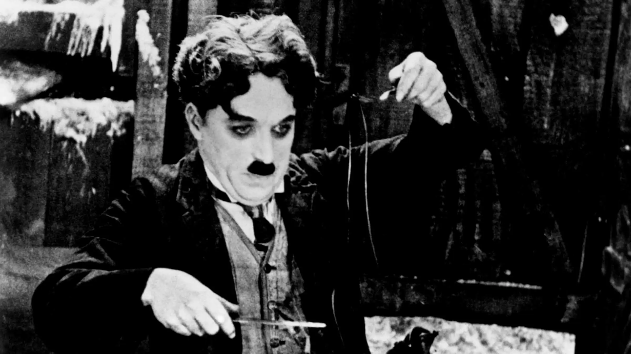 Charlie Chaplin in The Gold Rush