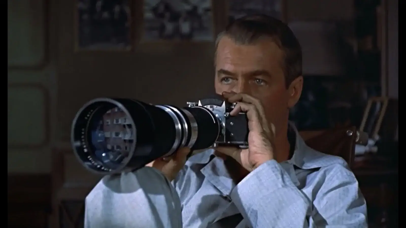 Rear Window, James Stewart