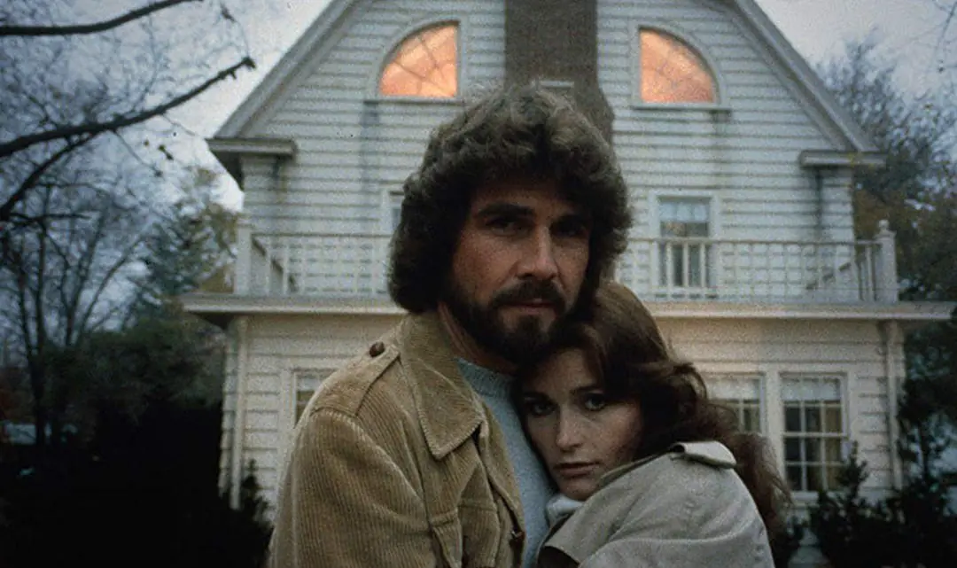 James Brolin and Margot Kidder in The Amityville Horror