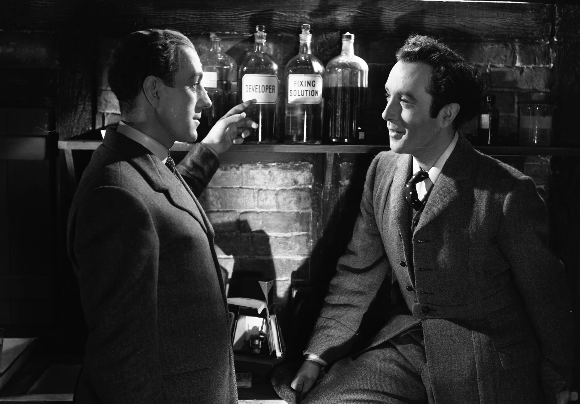 Kind Hearts and Coronets, Alec Guinness, Dennis Price 