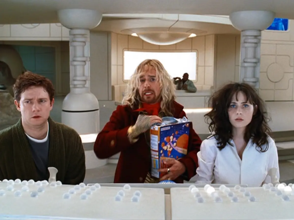 The Hitchhiker's Guide to the Galaxy, Martin Freeman, Zooey Deschanel, Sam Rockwell, Yasiin Bey