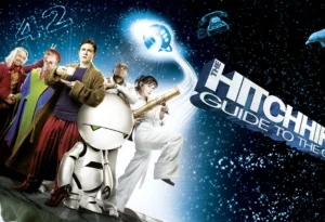 THE HITCHHIKER’S GUIDE TO THE GALAXY. Funny and Smart