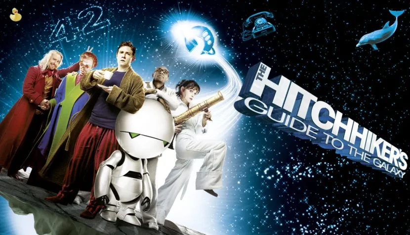 THE HITCHHIKER’S GUIDE TO THE GALAXY. Funny and Smart